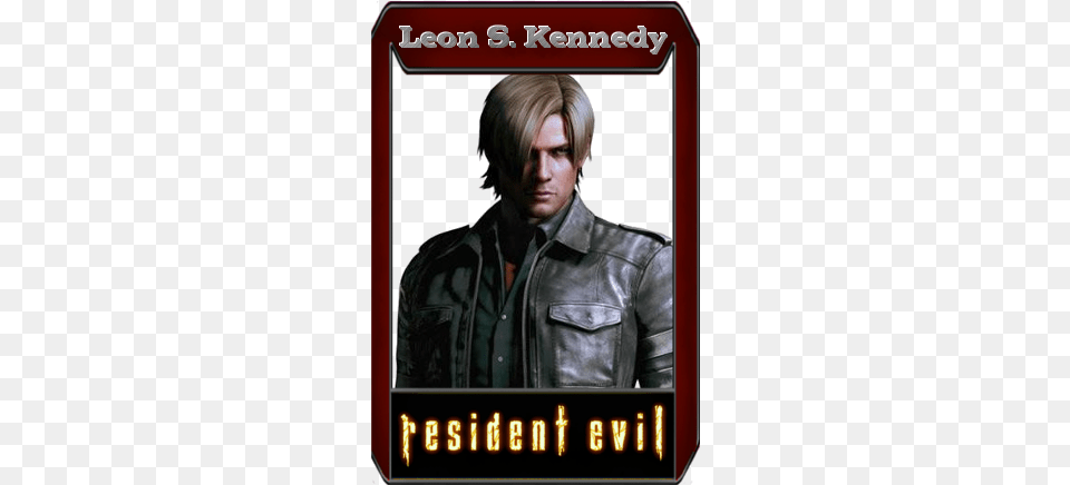 Kennedy Icon Resident Evil Damnation Dvd, Clothing, Coat, Jacket, Adult Free Png Download