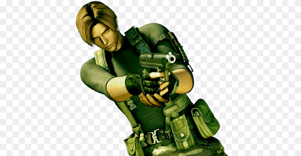 Kennedy Leon S Kennedy Operation Javier, Clothing, Costume, Person, Weapon Png Image