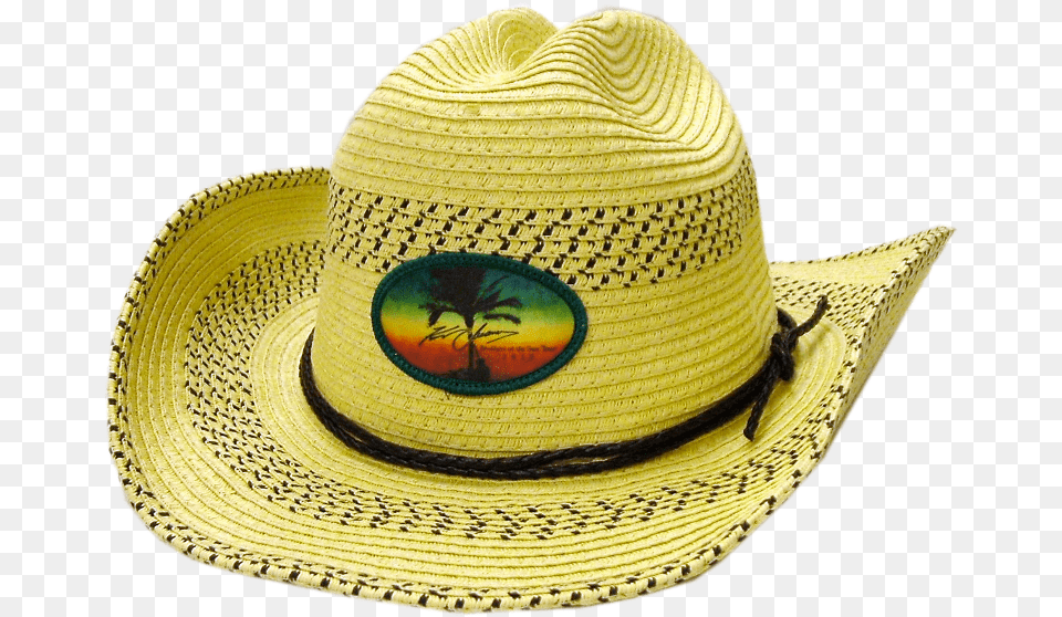 Kenny Chesney 2012 Straw Hat Costume Hat, Clothing, Sun Hat, Cowboy Hat Png