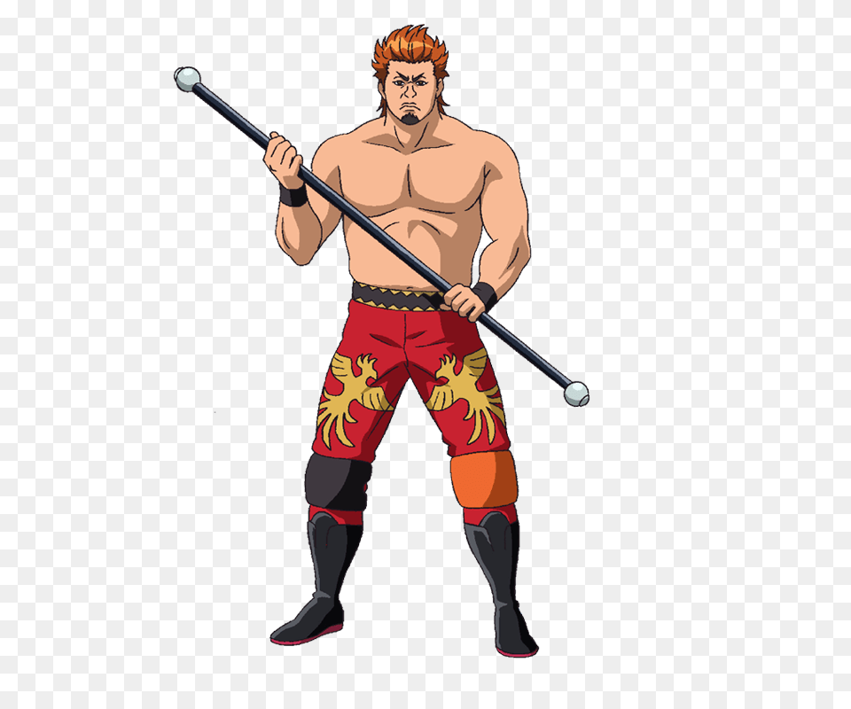 Kenny Omega Arcadia Pod, Mace Club, Weapon, Face, Head Free Png Download