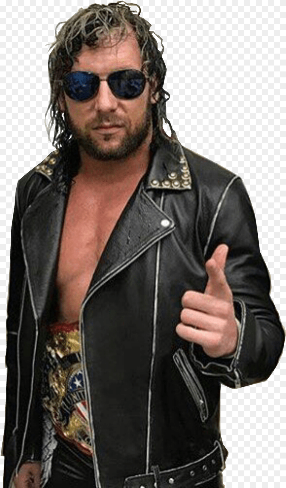 Kenny Omega Transparent Kenny Omega, Accessories, Person, Jacket, Hand Free Png Download