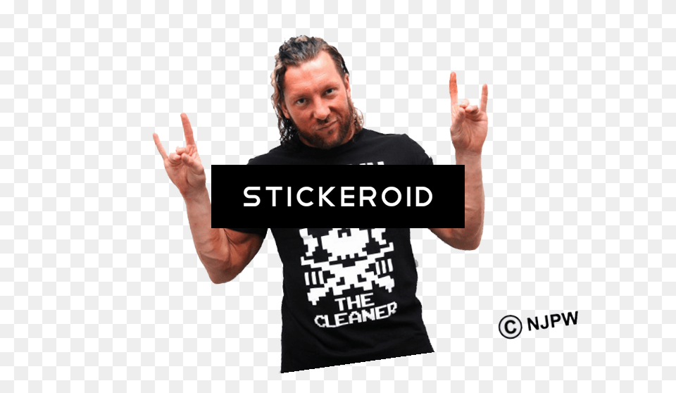 Kenny Omega Wwe Fun, T-shirt, Body Part, Clothing, Person Free Png