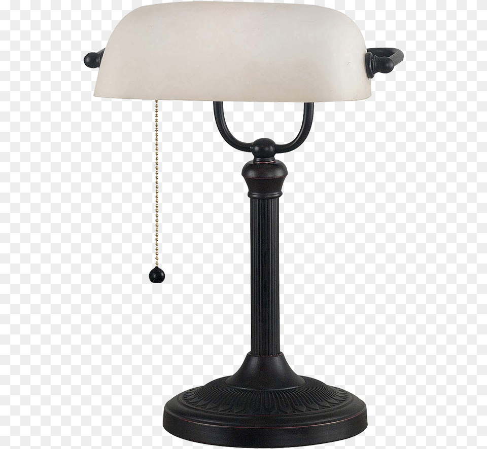 Kenroy Home Amherst 15 Inch Bankers Lamp In Oil Rubbed, Lampshade, Table Lamp Free Png Download