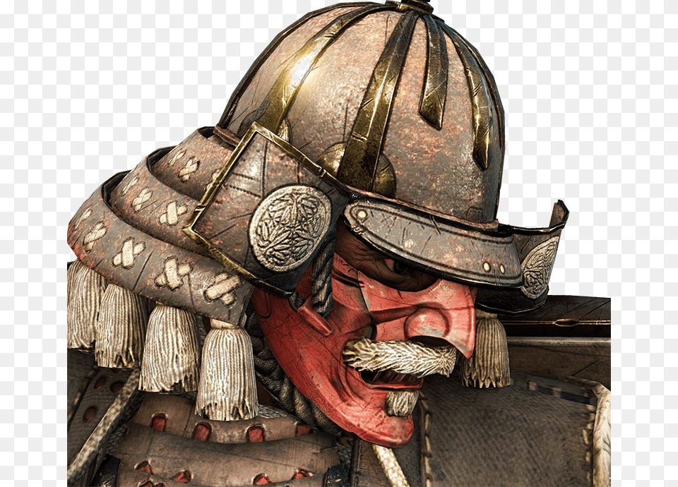 Kensei Helm And Menp Kensei For Honor, Helmet, Adult, Female, Person Free Png