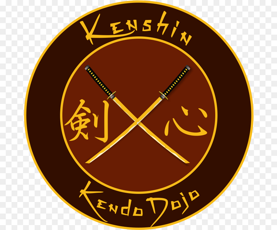 Kenshin Logo Circle, Sword, Weapon, Blade, Dagger Free Png