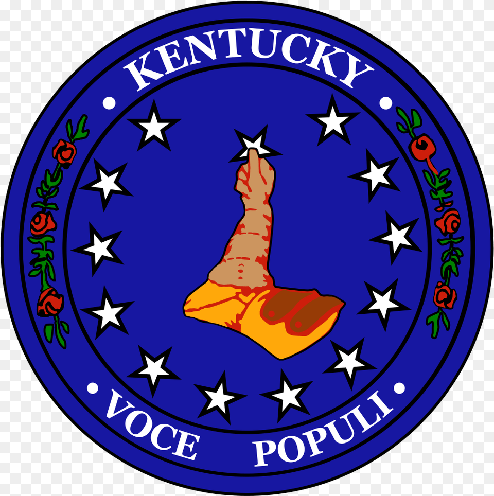 Kentucky Csa Seal Confederate States Of America, Emblem, Symbol, Flag, Baby Free Png Download
