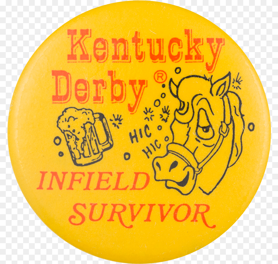 Kentucky Derby Infield Survivor Event Button Museum Circle, Badge, Logo, Symbol Png