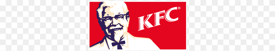 Kentucky Fried Chicken Logo, Adult, Male, Man, Person Free Transparent Png