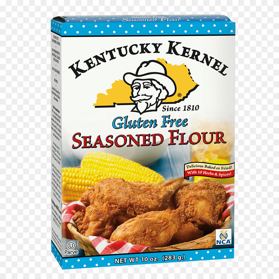Kentucky Kernel Gluten Seasoned Flour, Food, Fried Chicken, Baby, Person Free Png