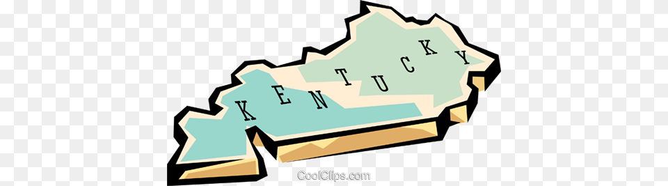 Kentucky State Map Royalty Free Vector Clip Art Illustration, Text, Device, Grass, Lawn Png