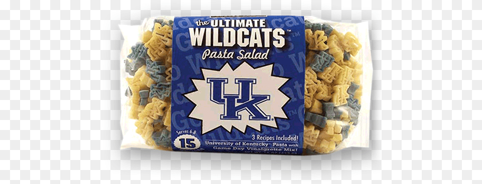 Kentucky Wildcats Pasta Salad Pasta Shoppe Kentucky Uk Wildcats Blue White Shaped, Food, Snack Png Image
