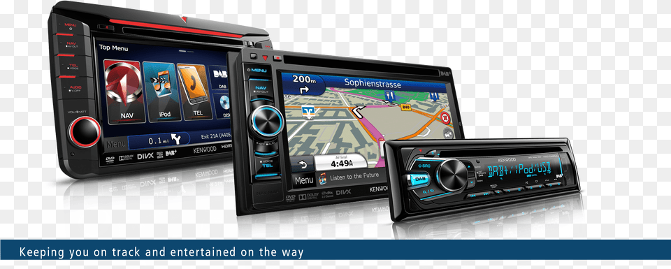 Kenwood Dnx525dab Navigation System In Dash Unit, Electronics, Gps, Stereo Free Transparent Png