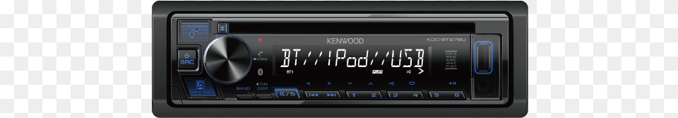 Kenwood Kdc Bt278u Single Din Cd Car Stereo Receiver Kenwood Kdc, Electronics, Cd Player, Appliance, Device Free Png