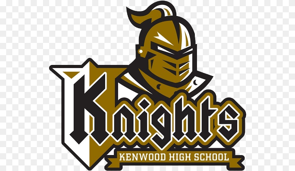 Kenwood Knights Logo Kenwood High School Knights, Dynamite, Weapon, Advertisement Free Png Download