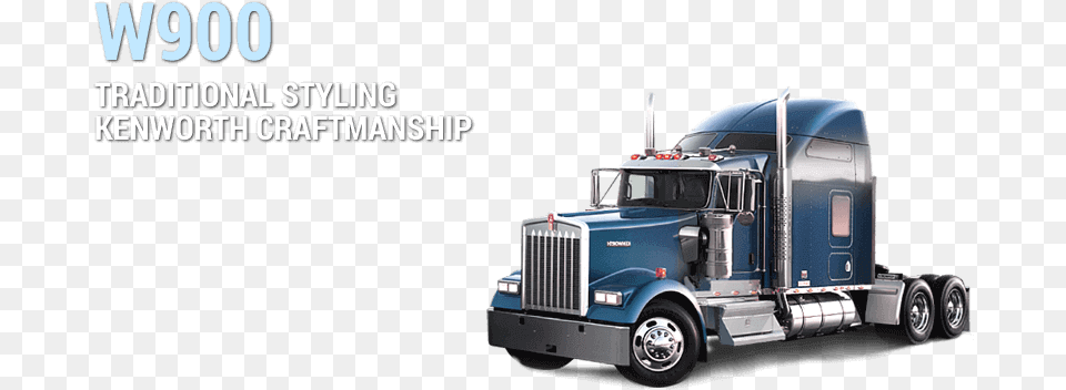 Kenworth W900 Trailer Truck, Trailer Truck, Transportation, Vehicle Free Transparent Png