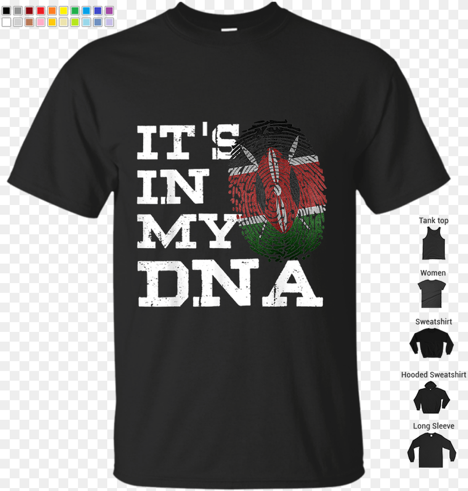 Kenya Flag, Clothing, Shirt, T-shirt Png Image