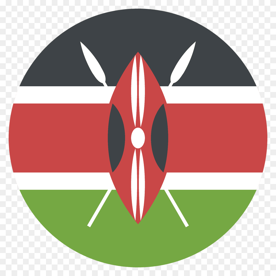 Kenya Flag Emoji Clipart, Logo Png