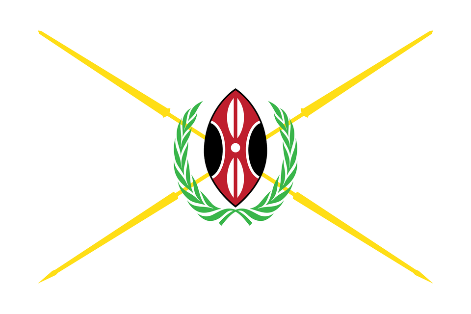 Kenya Presidential Standard Mwai Kibaki Clipart, Logo, Emblem, Symbol, Blade Free Png Download