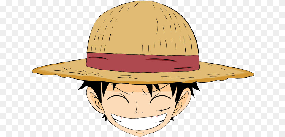 Kepala Luffy, Clothing, Sun Hat, Hat, Adult Png