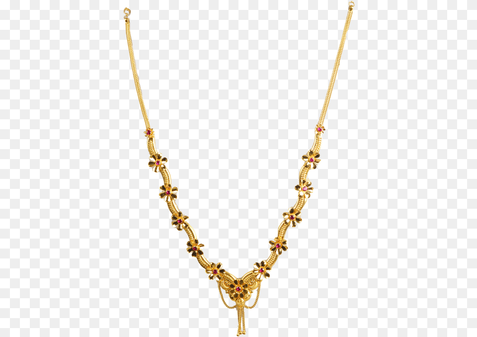 Kerala Design Gold Chain, Accessories, Jewelry, Necklace, Diamond Free Png Download