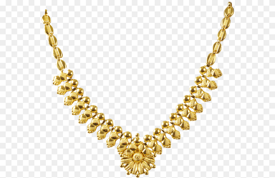 Kerala Design Gold Necklace, Accessories, Jewelry, Diamond, Gemstone Free Png