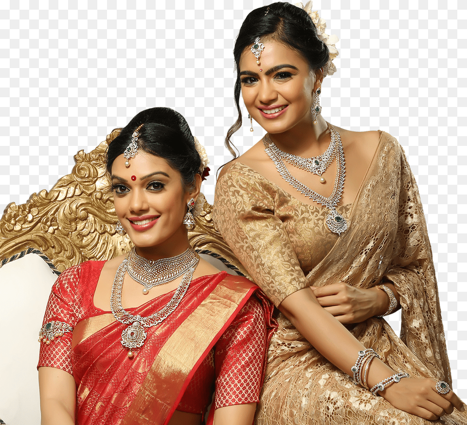 Kerala Jewellery Models Bride, Person, Face, Head, Accessories Png Image