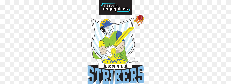 Kerala Strikers, Advertisement, Poster, Helmet, Person Free Transparent Png