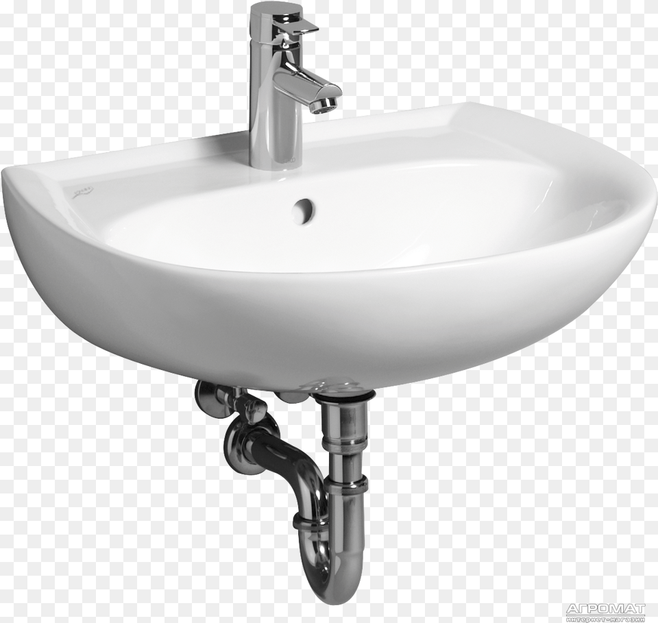 Keramag Renova Nr 1 Basin With Tap Hole With Overflow, Sink, Sink Faucet Png Image