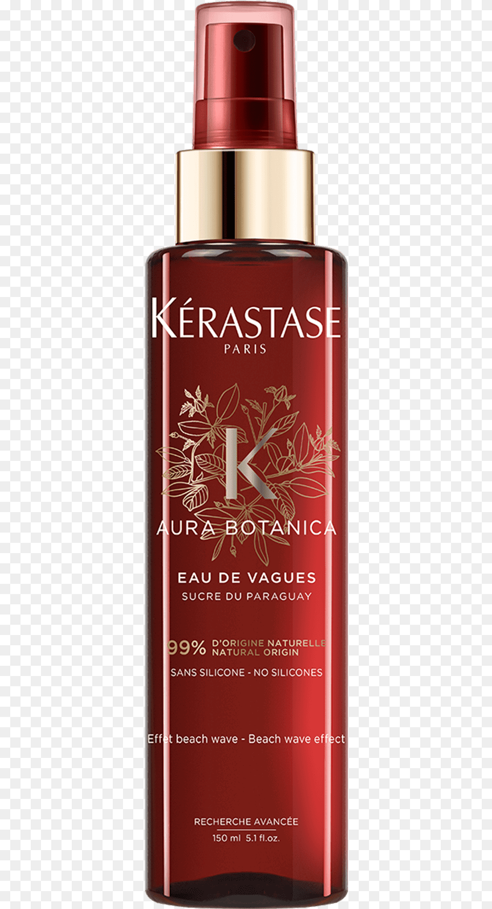 Kerastase Aura Botanica Eau De Vagues, Bottle, Cosmetics, Perfume Free Transparent Png