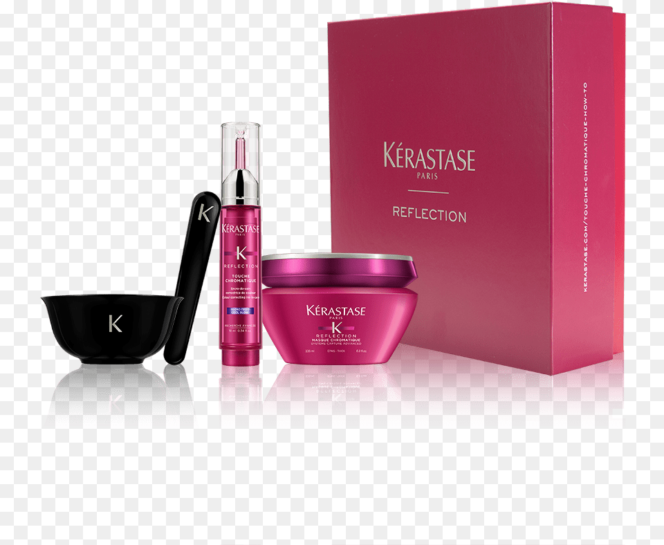 Kerastase New Reflection, Bottle, Cosmetics, Lipstick, Perfume Free Transparent Png