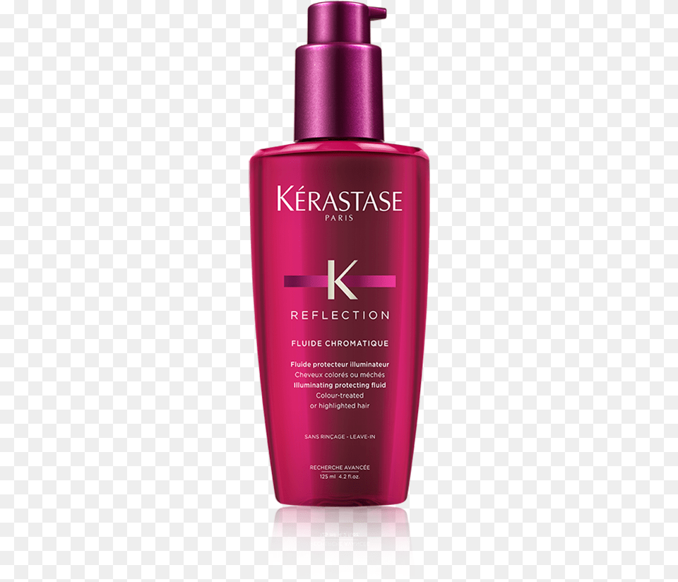 Kerastase Reflection Fluide Chromatique Leave In Colour, Bottle, Cosmetics, Perfume Png