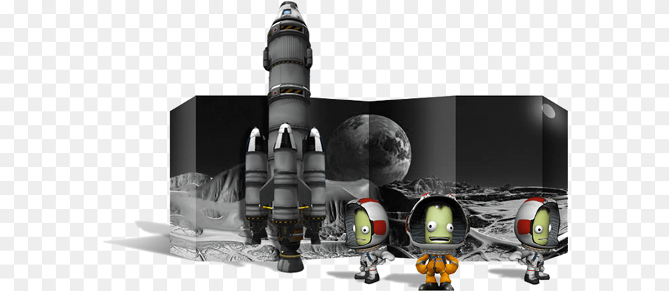 Kerbal Space Program Collectables, Mortar Shell, Weapon, Aircraft, Spaceship Free Png Download