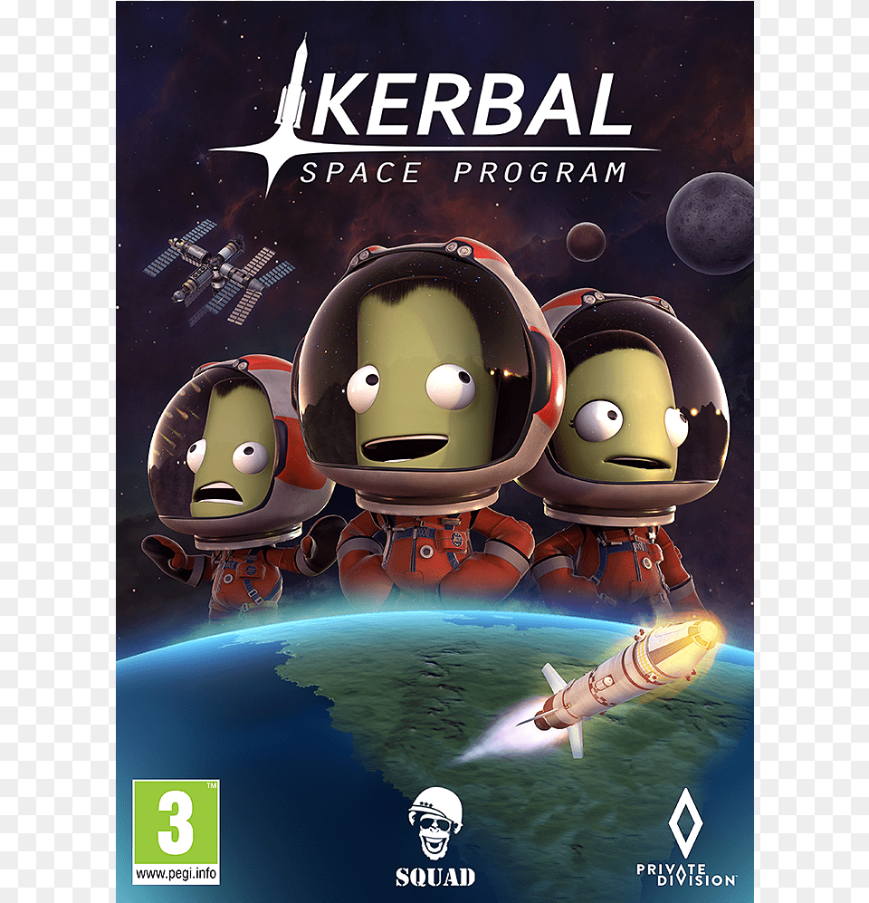 Kerbal Space Program Enhanced Edition, Advertisement, Poster, Person, Head Png Image