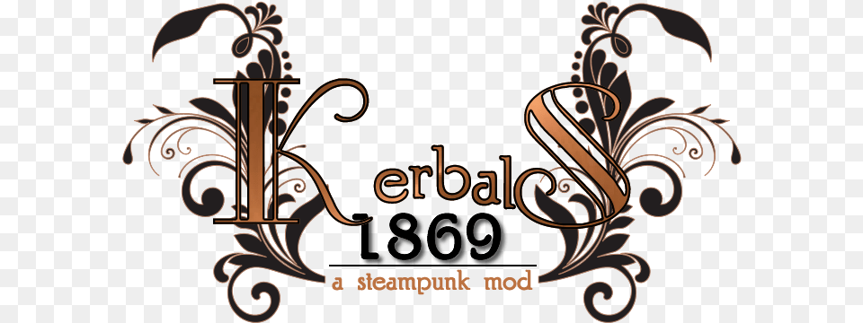 Kerbal Space Program Steampunk U2013 1869 2020 Download Decorative, Art, Floral Design, Graphics, Pattern Png