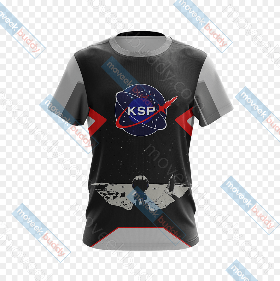 Kerbal Space Program Unisex 3d T Shirt U2013 Moveekbuddyshop Ksp, Clothing, T-shirt, Jersey Free Png