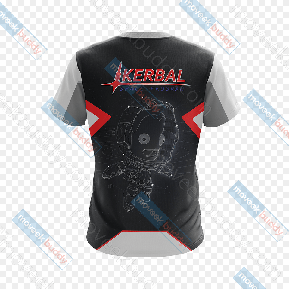 Kerbal Space Program Unisex 3d T Shirt U2013 Moveekbuddyshop Short Sleeve, Clothing, T-shirt, Jersey Free Png