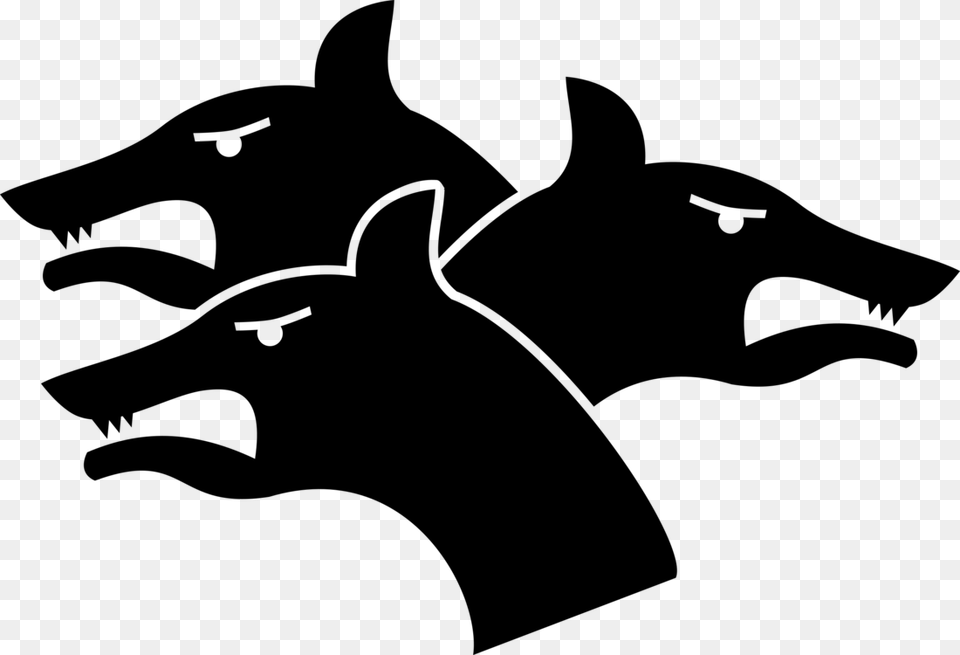 Kerberos Computer Icons Cerberus Symbol Kerberos Icon, Gray Free Png