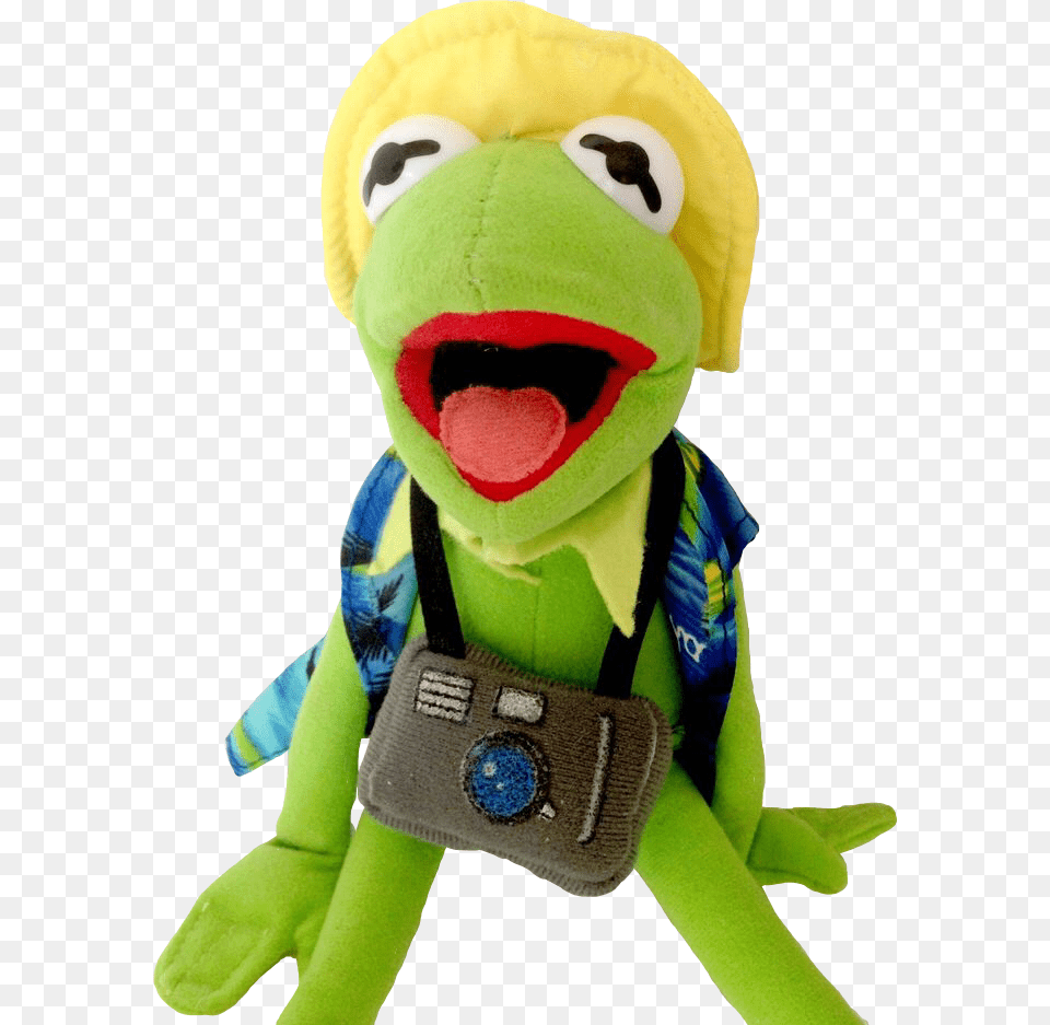 Kermit Green Yellow Iconoc Meme Freetoedit Kermit The Frog Hawaiian Shirt, Plush, Toy Free Transparent Png