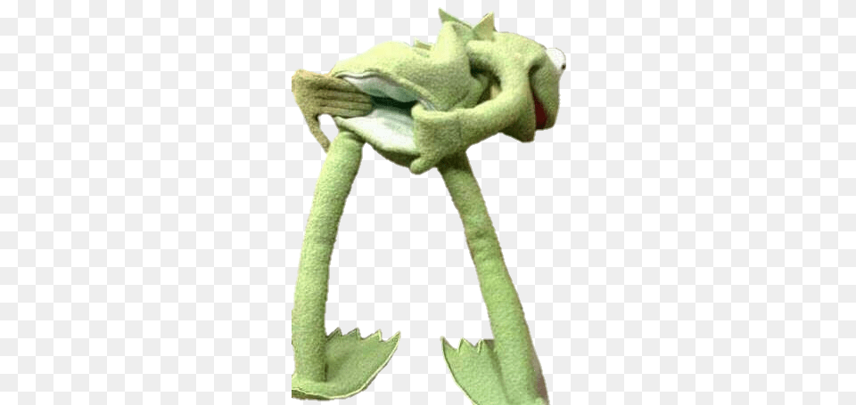 Kermit Kermitthefrog Frog Sticker By Starrlette Decay Kermit Spreading Meme, Plush, Toy, Art, Animal Png