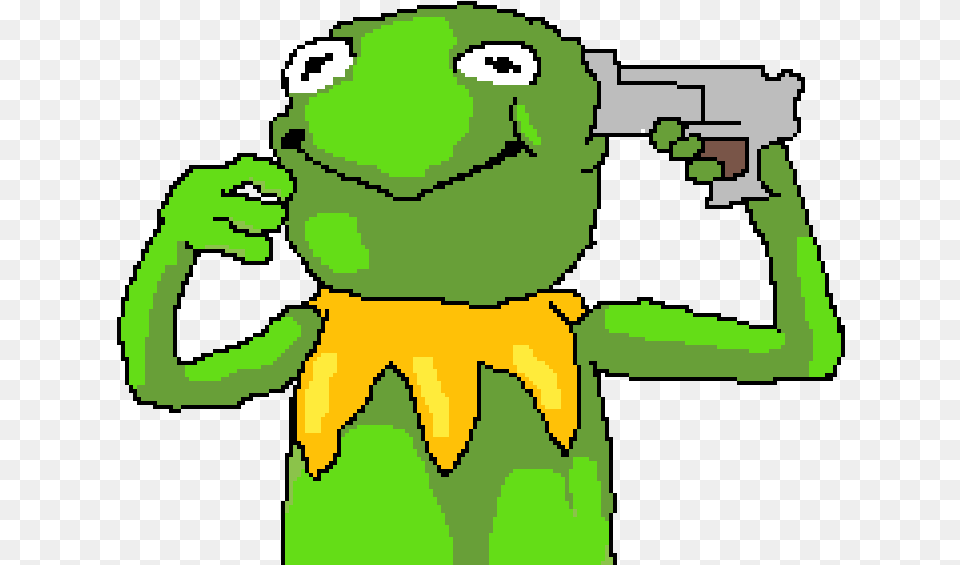 Kermit Suicide Kermit The Frog, Firearm, Weapon, Baby, Person Free Png Download