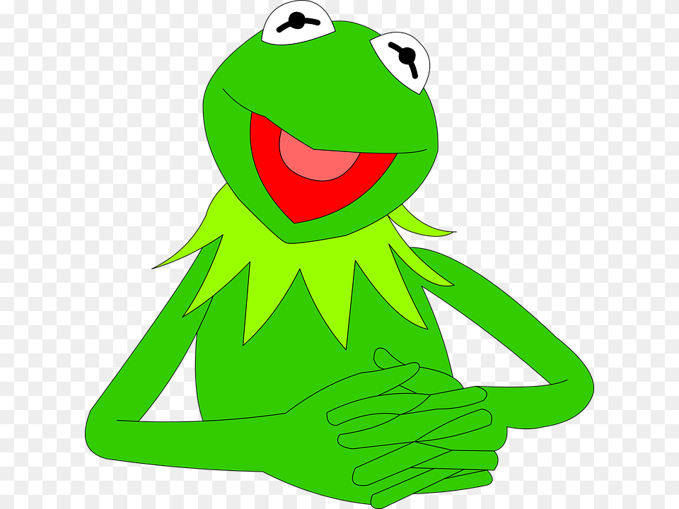 Kermit The Frog Clipart Clip Art, Green, Animal, Lizard, Reptile Free Png
