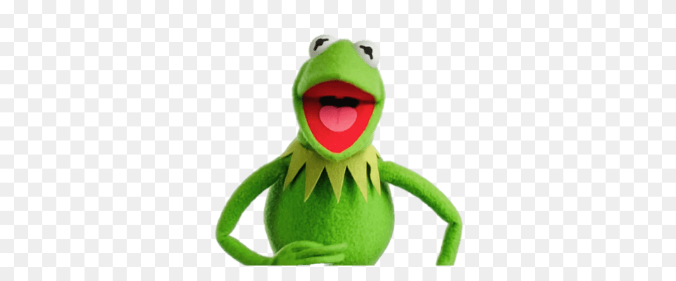Kermit The Frog Laughing Transparent, Toy, Animal, Lizard, Reptile Png