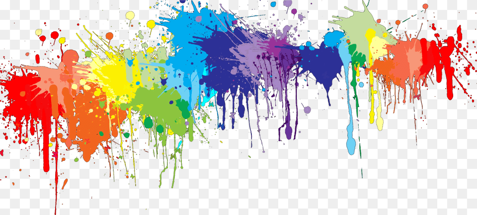 Kernel Gpl3 4 91 N9005sm4 10blaze Rainbow Paint Splatter, Art, Graphics, Modern Art Free Transparent Png
