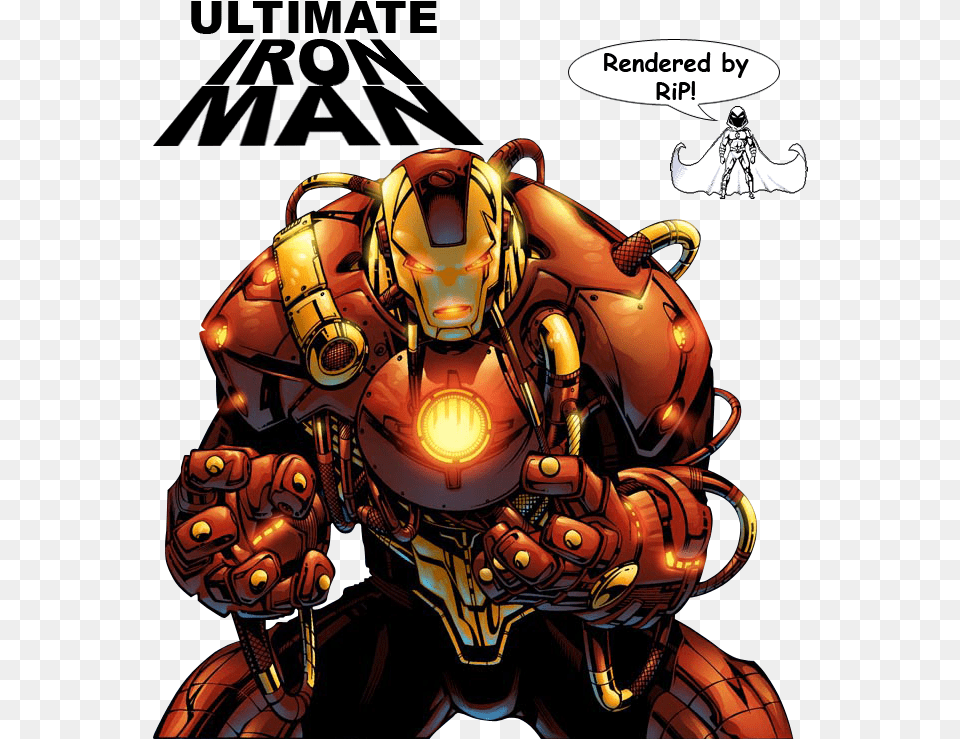 Keron Grant Comic Iron Man, Publication, Book, Comics, Adult Free Png Download