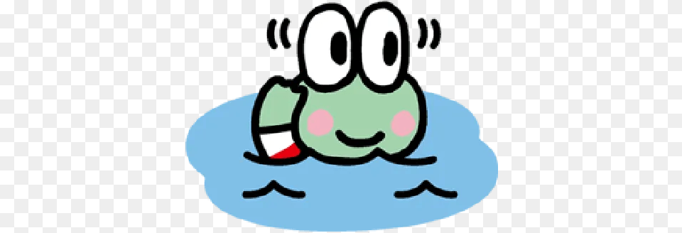 Keroppi 3 Whatsapp Stickers Stickers Cloud, Water Sports, Water, Swimming, Sport Png