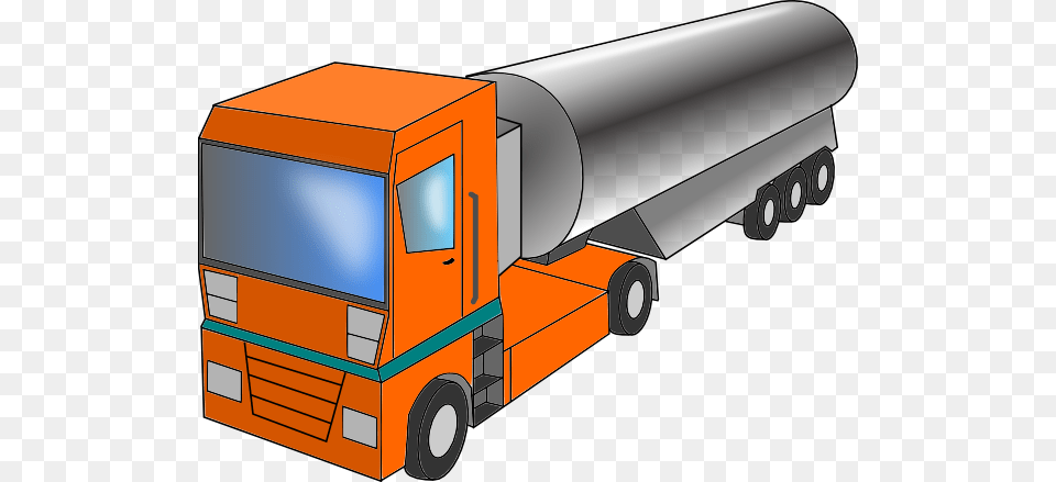 Kerosene Fuel Truck Clipart Clip Art Images, Trailer Truck, Transportation, Vehicle, Moving Van Free Transparent Png