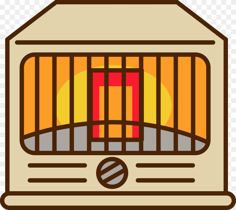 Kerosene Heater Clipart, Indoors Png Image