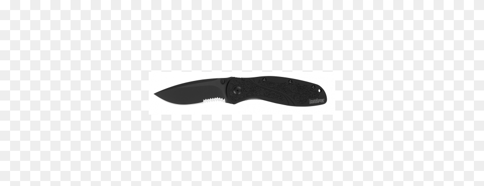 Kershaw Blur Black Serrated Knife, Blade, Dagger, Weapon Free Transparent Png