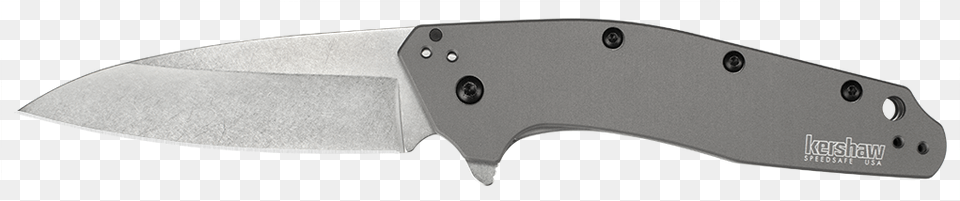 Kershaw Dividend Gray Pocket Knives Blade Gray Kershaw Link Blackwash Tanto, Dagger, Knife, Weapon Free Png Download