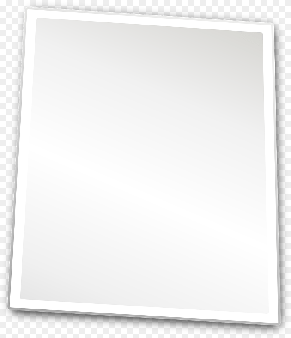 Kertas Putih Polos, White Board, Mirror Png Image